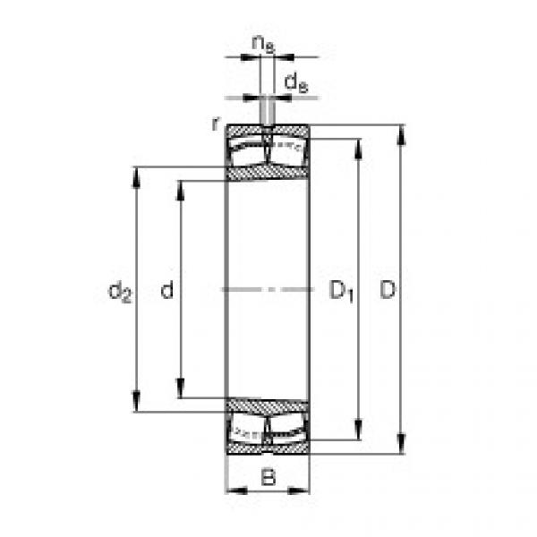 підшипник 22309-E1-K-T41A FAG #1 image