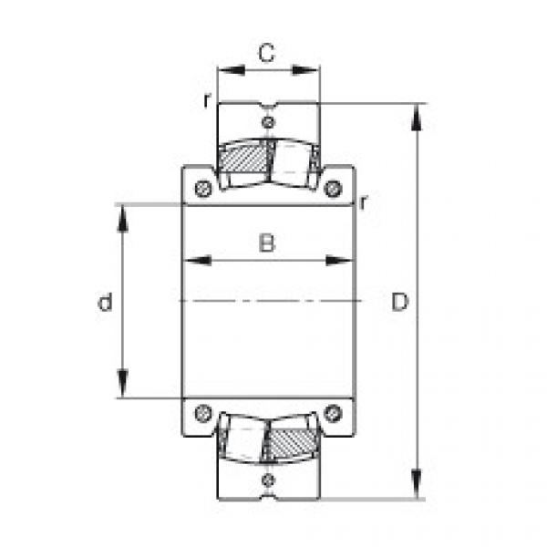 підшипник 231SM400-MA FAG #1 image