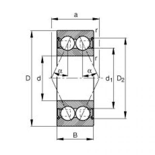 підшипник 3006-B-2Z-TVH FAG #1 image