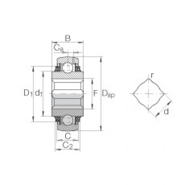 підшипник GVK104-209-KTT-B-AS2/V INA #1 image