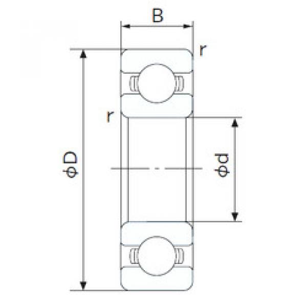 підшипник 6200 NACHI #1 image