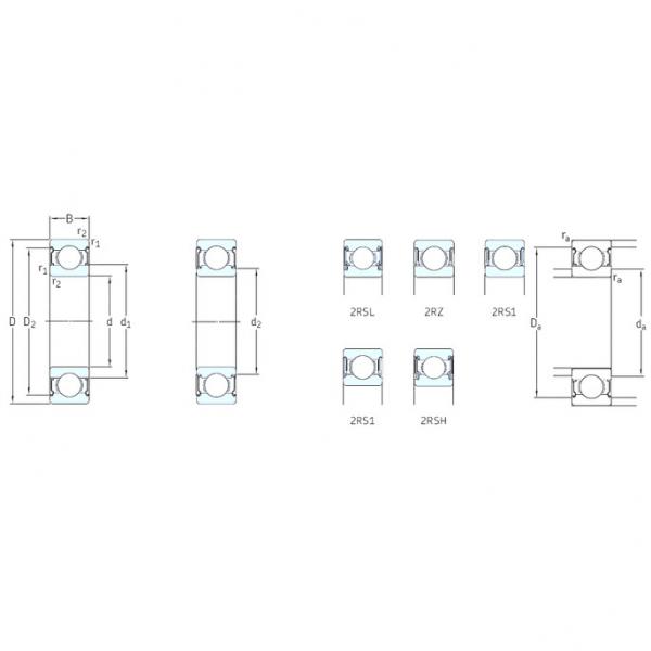 підшипник 61908-2RS1 SKF #1 image