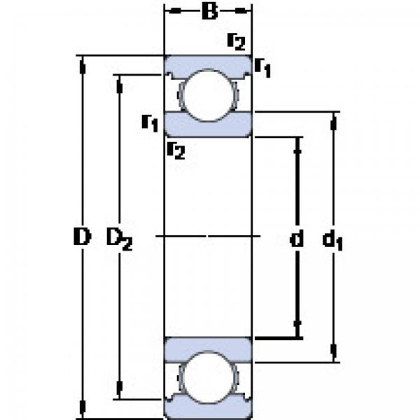 підшипник 16005 SKF #1 image