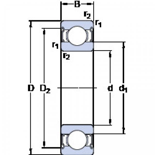 підшипник 6204-2Z SKF #1 image