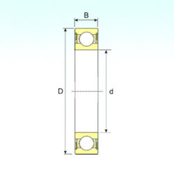 підшипник 62/22-2RS ISB #1 image