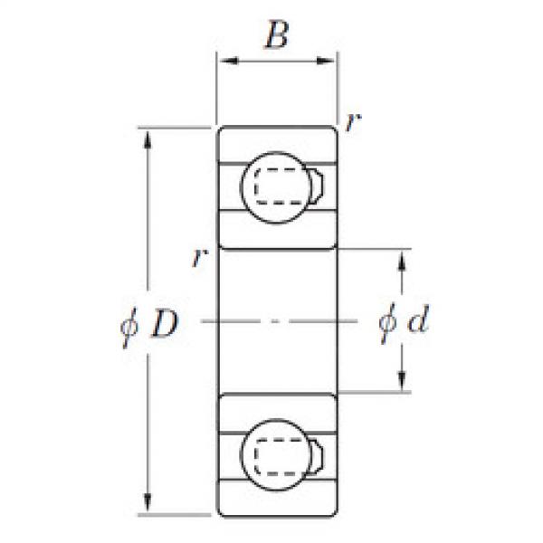 підшипник NC609 KOYO #1 image