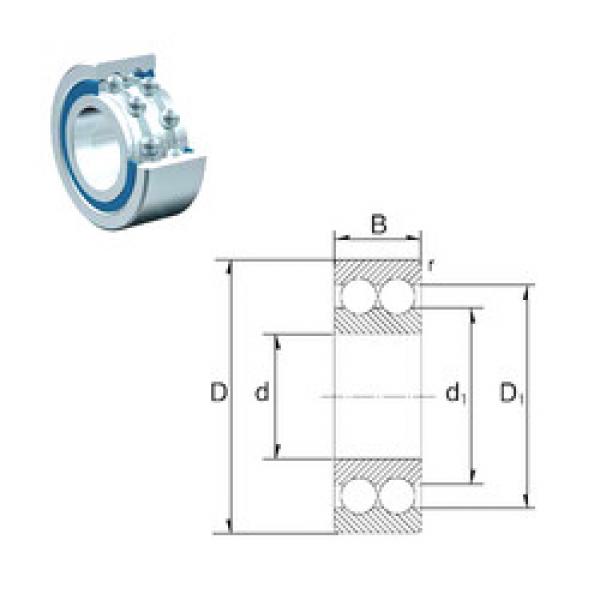 підшипник S4206-2RS ZEN #1 image