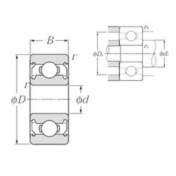 підшипник R2-5ZZ NTN #1 image