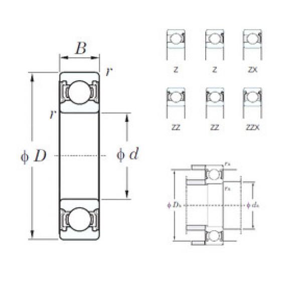 підшипник 6036ZZX KOYO #1 image