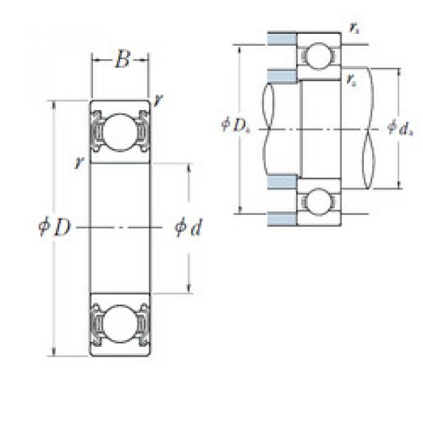 підшипник 62/22ZZ NSK #1 image