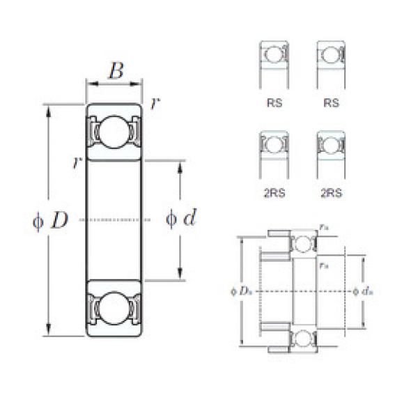 підшипник 6205-2RS KOYO #1 image