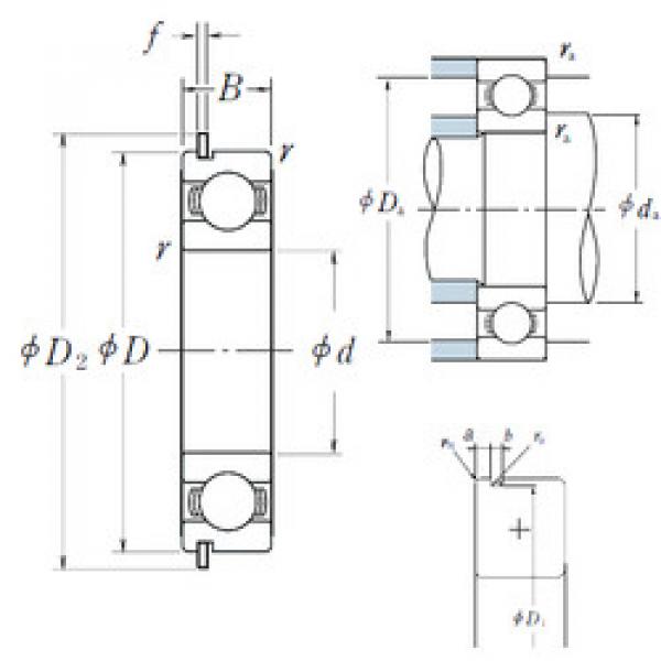 підшипник 6219NR NSK #1 image