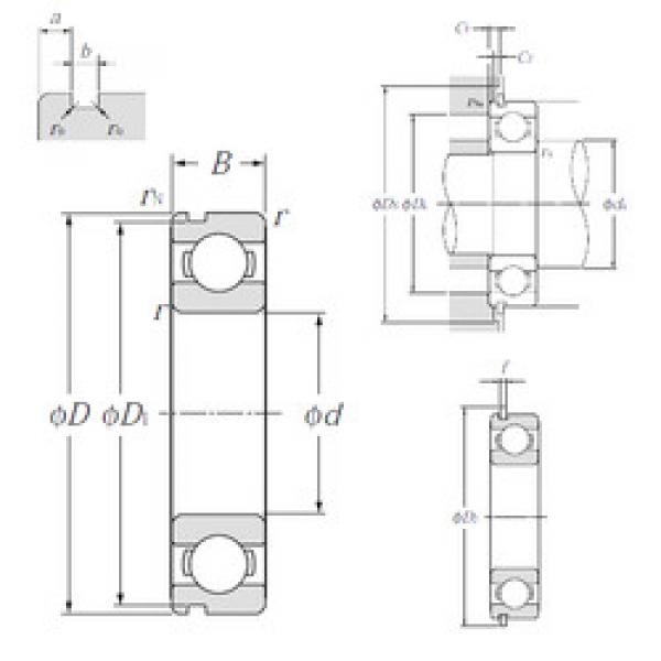 підшипник 6206NR NTN #1 image