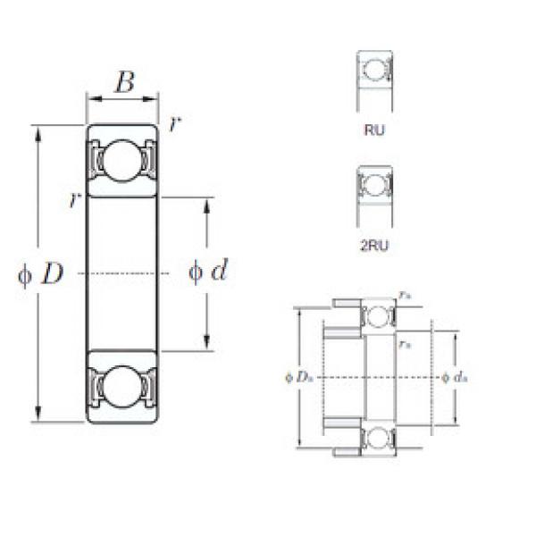 підшипник 6203-2RU KOYO #1 image