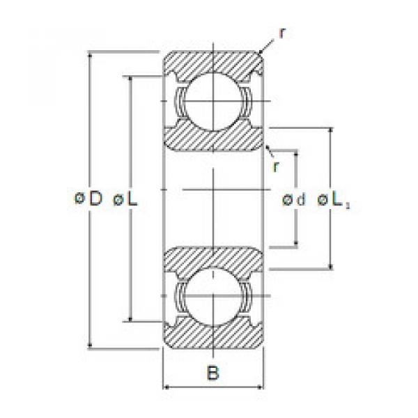 підшипник 627 NMB #1 image