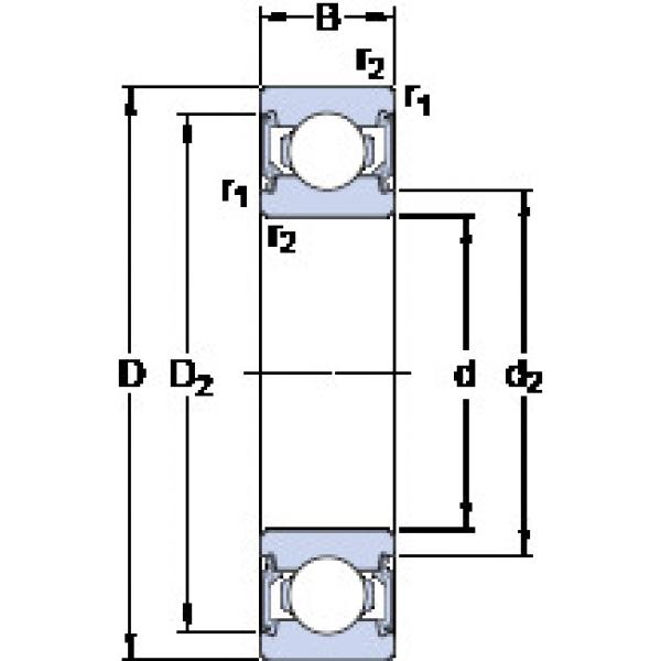 підшипник 6205-2RSL SKF #1 image