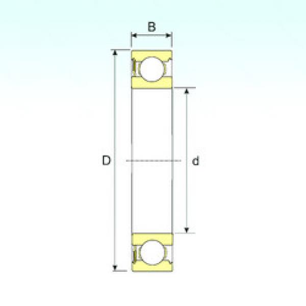 підшипник 6203-RS ISB #1 image