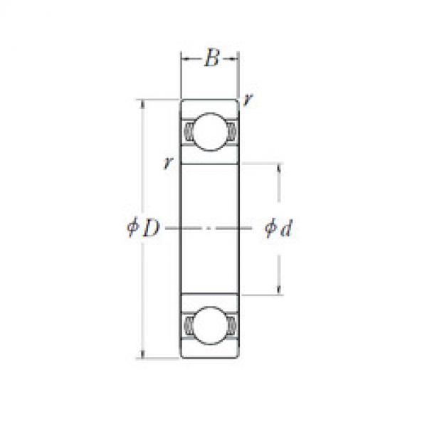 підшипник 6200L11-H-20DDU NSK #1 image