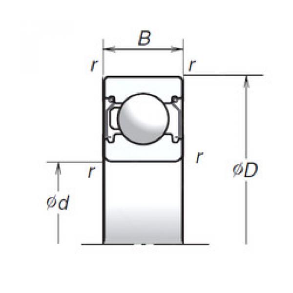 підшипник 6302T1XZZ NSK #1 image