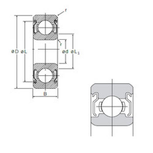 підшипник 626ZZ NMB #1 image