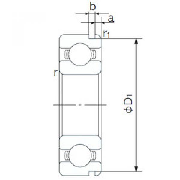 підшипник 62/32N NACHI #1 image