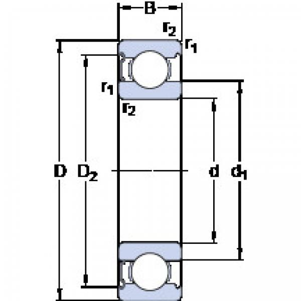 підшипник 6010-Z SKF #1 image