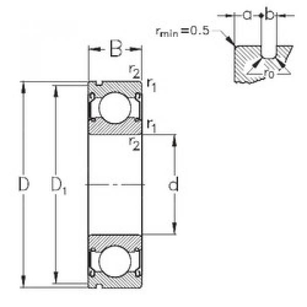 підшипник 6210-2Z-N NKE #1 image