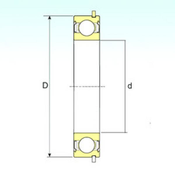 підшипник 6205-ZZNR ISB #1 image