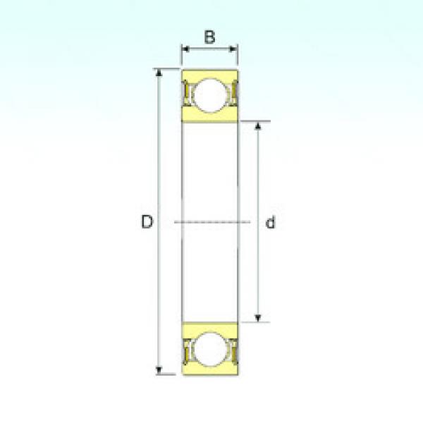 підшипник 61908-2RZ ISB #1 image