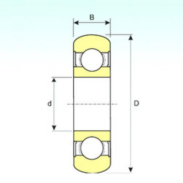 підшипник 6200-2RS BOMB ISB #1 image