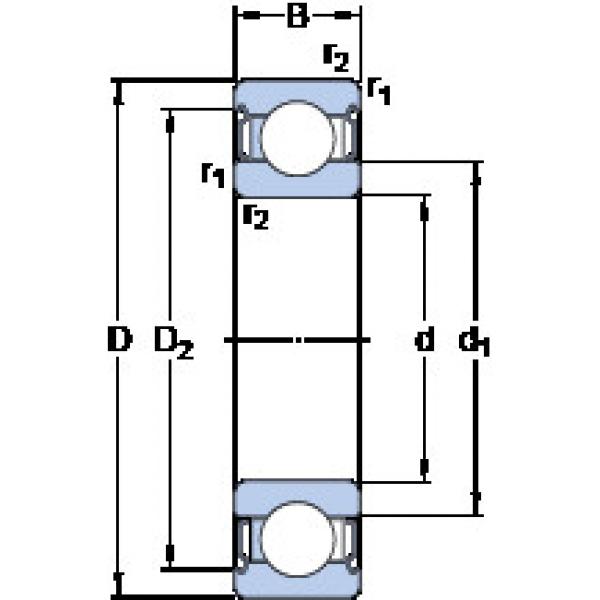 підшипник 6203-2Z/VA228 SKF #1 image