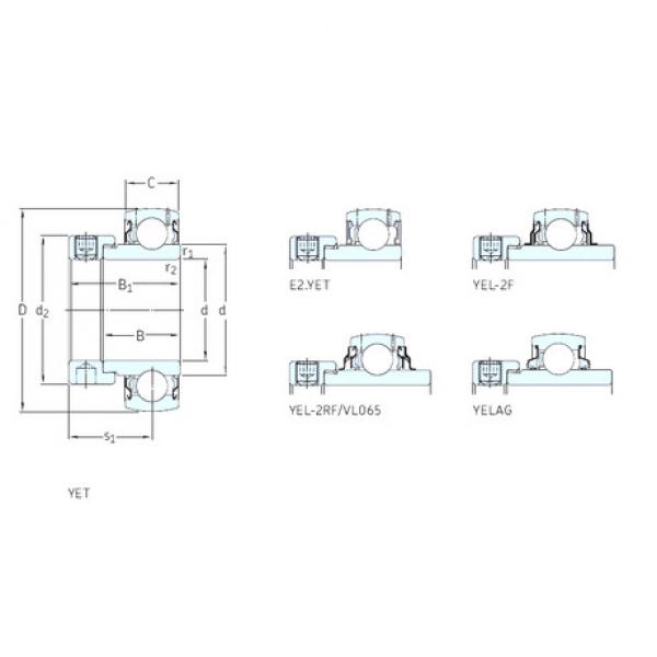 підшипник YET203/15 SKF #1 image