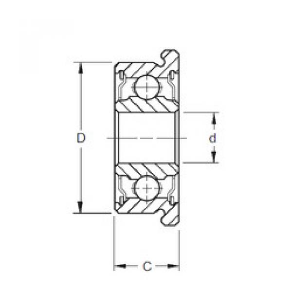 підшипник MF117-2RS ZEN #1 image