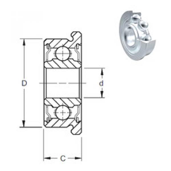 підшипник MF148-2Z ZEN #1 image