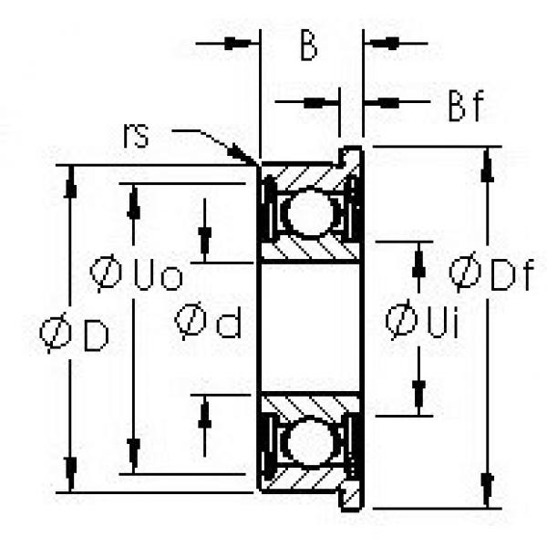 підшипник F694HZZ AST #1 image