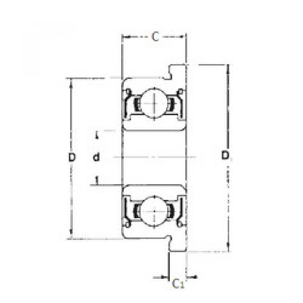 підшипник MF105ZZ FBJ #1 image