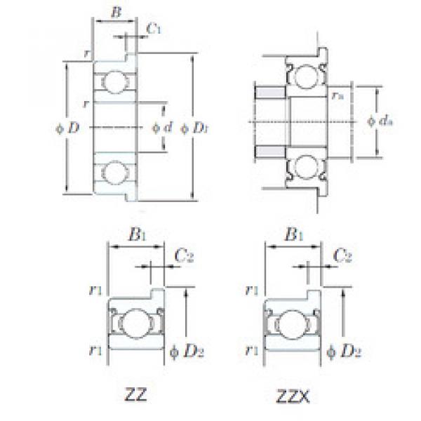 підшипник WMLF7011ZZX KOYO #1 image