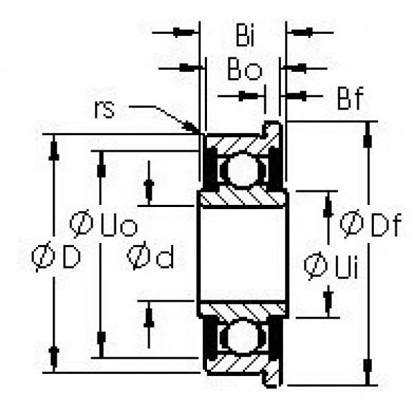 підшипник SFRW1-4-TT AST #1 image