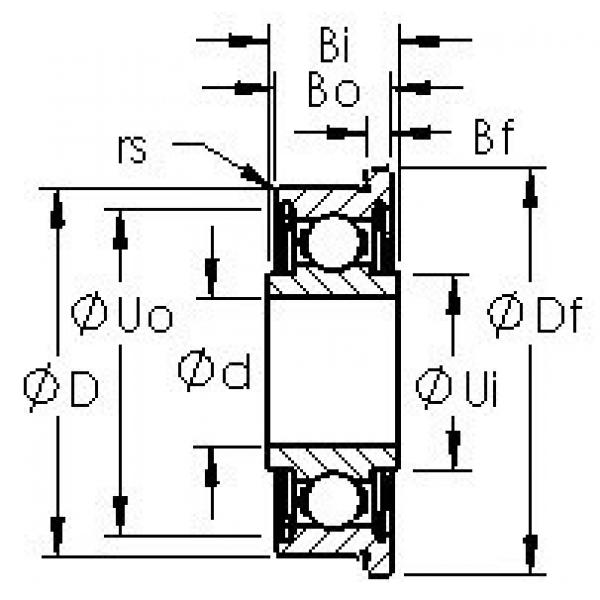 підшипник SFRW2-5ZZ AST #1 image