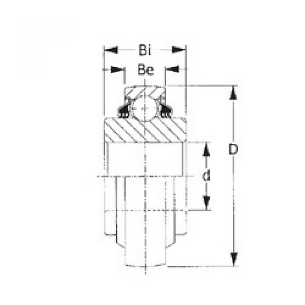 підшипник W208PPB23 CYSD #1 image