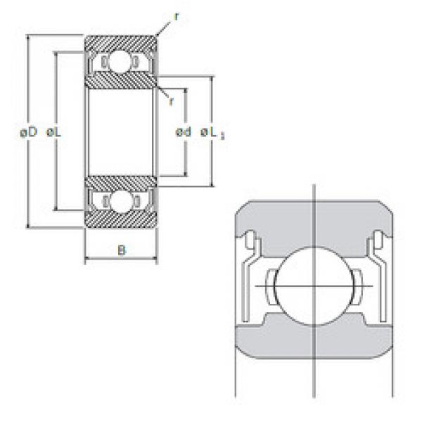 підшипник L-1260ZZ NMB #1 image