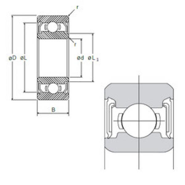 підшипник R-2412X3DD NMB #1 image