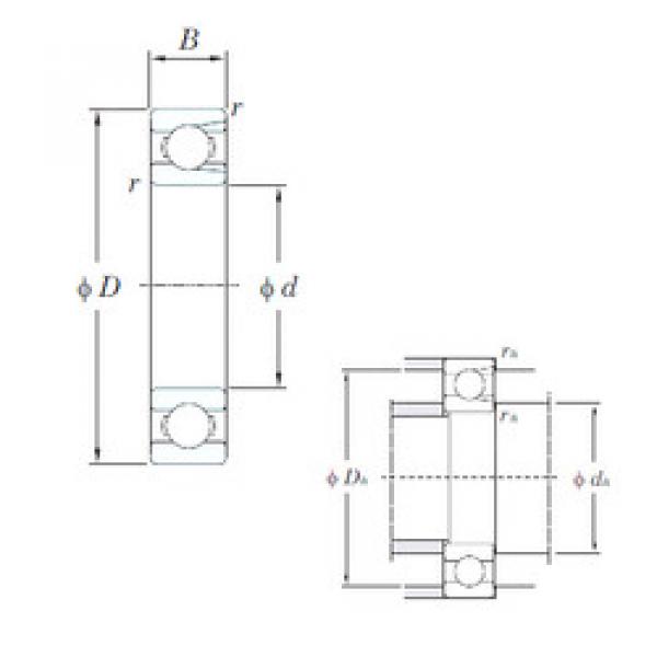 підшипник M6205 KOYO #1 image