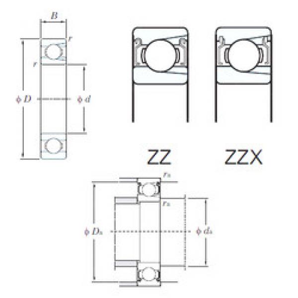 підшипник M6207ZZ KOYO #1 image