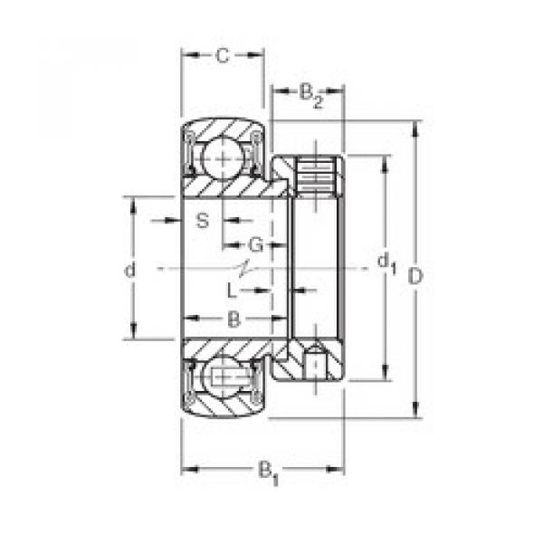 підшипник RAE45RRB Timken #1 image