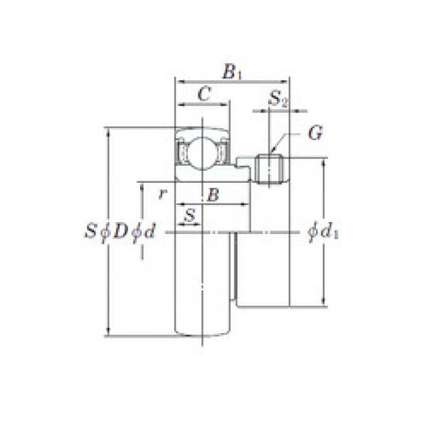 підшипник SA204-12 KOYO #1 image