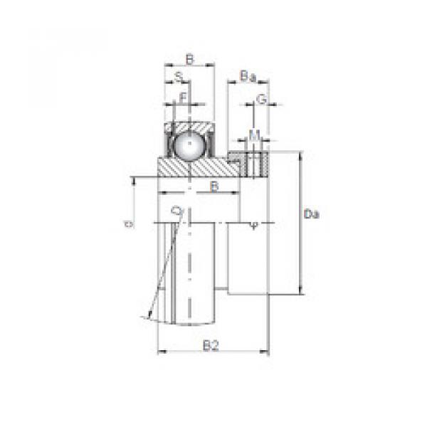 підшипник SA201 ISO #1 image