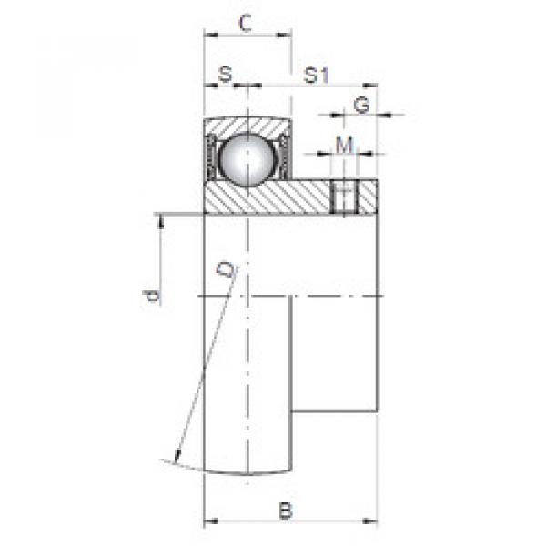 підшипник SB210 CX #1 image