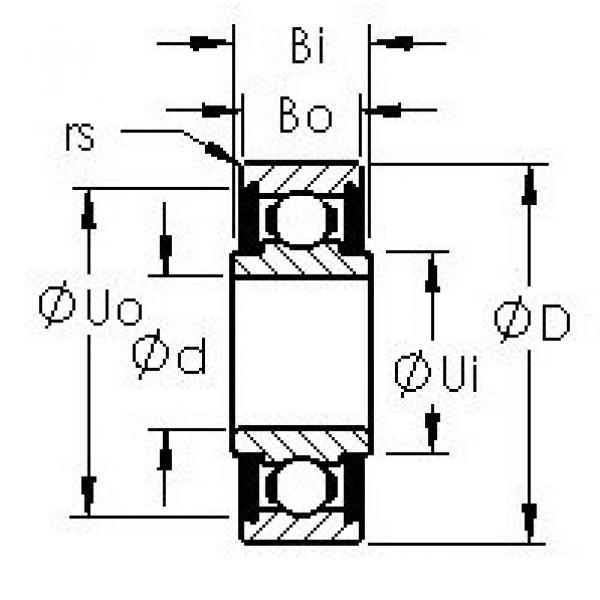 підшипник SRW4-2RS AST #1 image