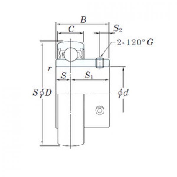 підшипник SU001S6 KOYO #1 image